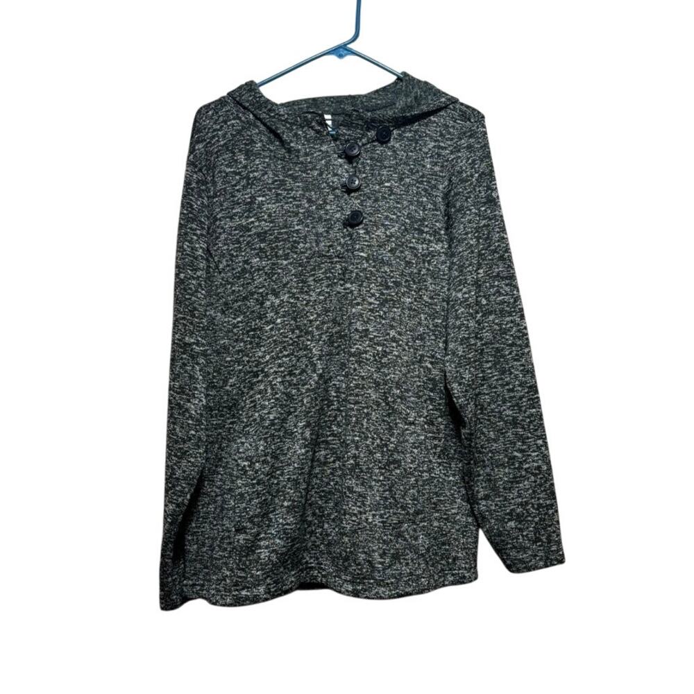 Columbia Darling Days Hoodie Sweatshirt Women Plus Size 1X Gray Pullover Outdoor